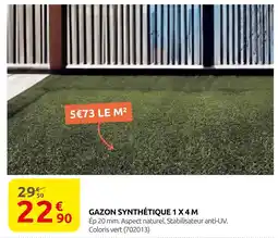 Rural Master Gazon synthétique 1 x 4 m offre