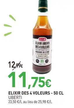 naturéO Uberti elixir des 4 voleurs - 50 cl offre