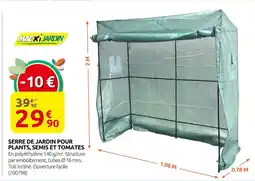 Rural Master Maxi jardin serre de jardin pour plants, semis et tomates offre