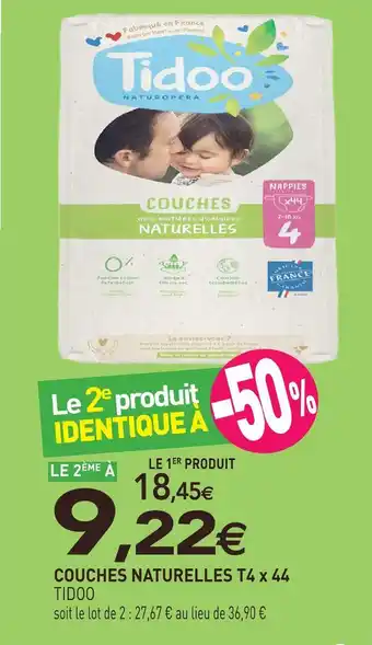 Tidoo couches naturelles t4 x 44