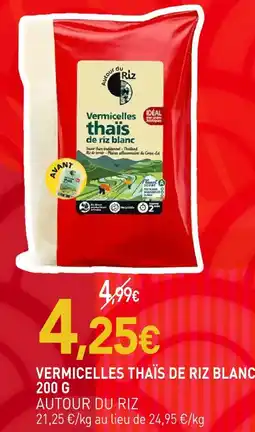 naturéO Autour du riz vermicelles thaïs de riz blanc offre