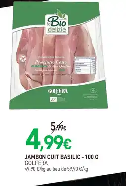naturéO Golfera jambon cuit basilic - 100 g offre