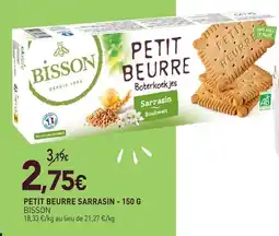 naturéO Bisson petit beurre sarrasin offre