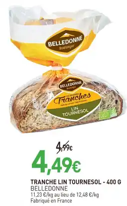 naturéO Belledonne tranche lin tournesol offre
