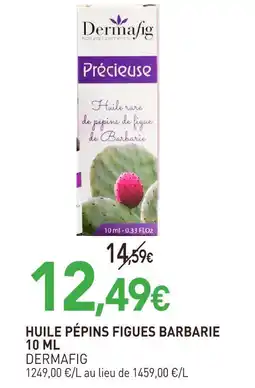 naturéO Dermafig huile pépins figues barbarie offre