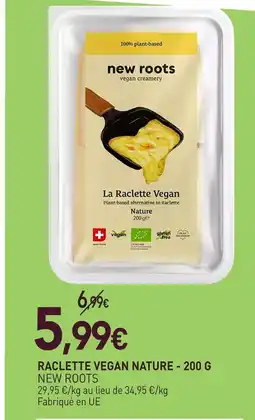 naturéO New roots raclette vegan nature - 200 g offre