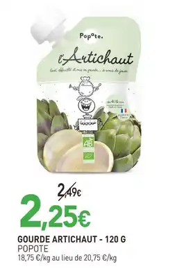 naturéO Popote gourde artichaut offre