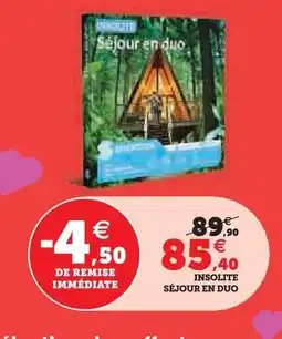 Super U Séjour en duo offre