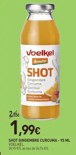 naturéO Voelkel shot gingembre curcuma offre