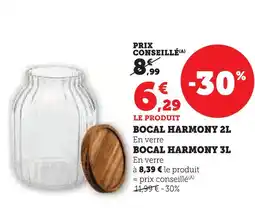 Super U Bocal harmony 2 l offre