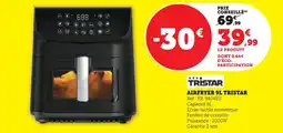Super U Tristar airfryer 9l offre