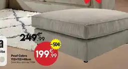 Maxi Bazar Pouf cobra offre