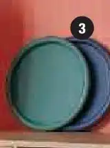 Super U Plateau rond metal ø 26cm offre