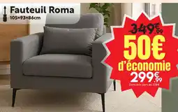 Maxi Bazar Fauteuil roma offre