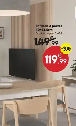 Maxi Bazar Enfilade 3 portes offre