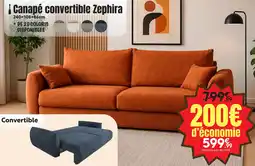 Maxi Bazar Canapé convertible zephira offre