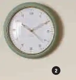 Super U Horloge plastique ø 28 cm offre