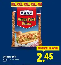 Lidl Mcennedy crispy fried onions offre