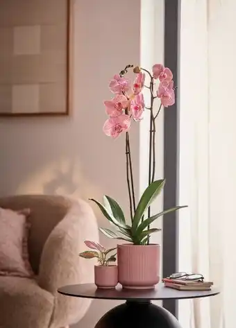 Duo orchidée et aglaonème