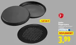 Lidl Zenker plaque à pizza offre