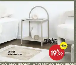 Maxi Bazar Chevet 40x30x63cm offre