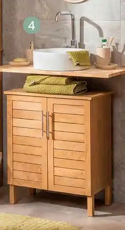 Maxi Bazar Meuble sous-lavabo 2 portes & 1 étagère offre