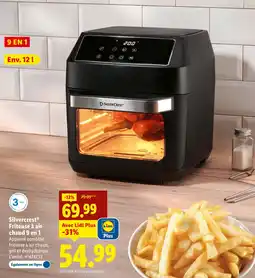 Lidl Silvercrest friteuse à air chaud 9 en 1 offre