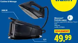 Lidl Silvercrest centrale vapeur offre