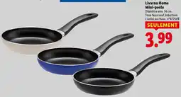 Lidl Livarno home mini-poêle beige offre