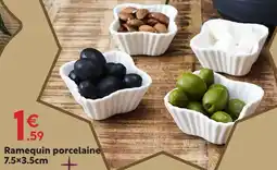 Maxi Bazar Ramequin porcelaine 7.5×3.5cm offre