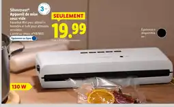 Lidl Silvercrest appareil de mise sous vide offre