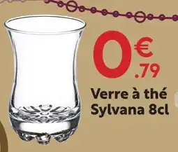 Maxi Bazar Verre à thé sylvana 8 cl offre