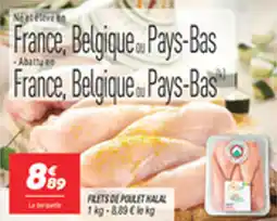 Netto Filets de poulet halal offre
