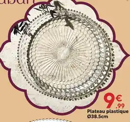 Maxi Bazar Plateau plastique ø38.5cm offre