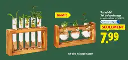 Lidl Parkside set de bouturage avec tubes offre