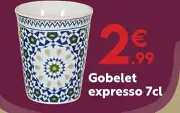 Maxi Bazar Gobelet expresso 7 cl offre