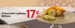 Maxi Bazar Présentoir à gâteau ø33cm offre