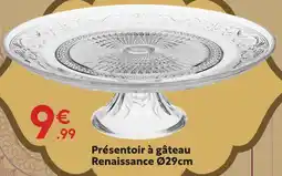 Maxi Bazar Présentoir à gâteau renaissance ø29cm offre