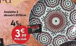 Maxi Bazar Assiette à dessert ø20 cm offre