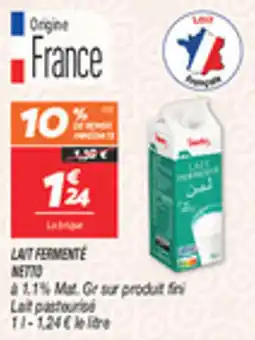 Netto Lait fermente netto offre
