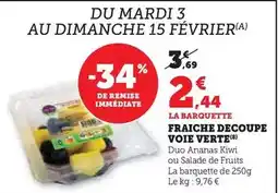 U Express Voie verte - fraiche decoupe offre