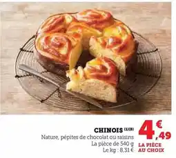 U Express Chinois offre