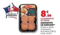 U Express Le gaulois - paupiette offre