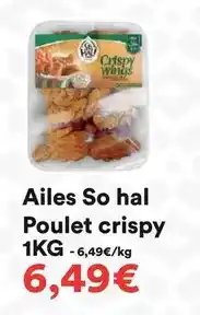 Hmarket So hal - ailes poulet crispy offre