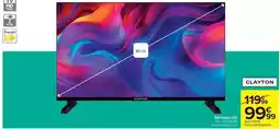 Carrefour Market Clayton téléviseur led offre