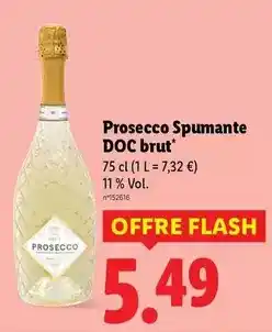 Lidl Millesimato - prosecco spumante doc brut offre