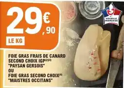 E.Leclerc Canard - foie gras frais de second choix igp offre