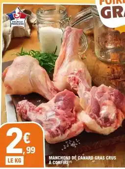 E.Leclerc Canard - manchons de gras crus offre