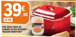 E.Leclerc Canard - foie gras frais de extra deveine offre