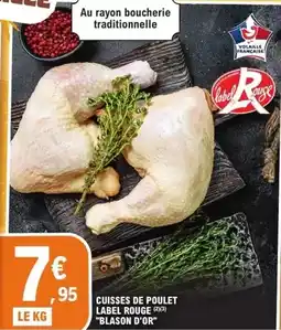E.Leclerc Label rouge - cuisses de poulet offre